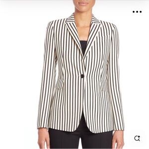 Akris Punto Striped Wool Blazer